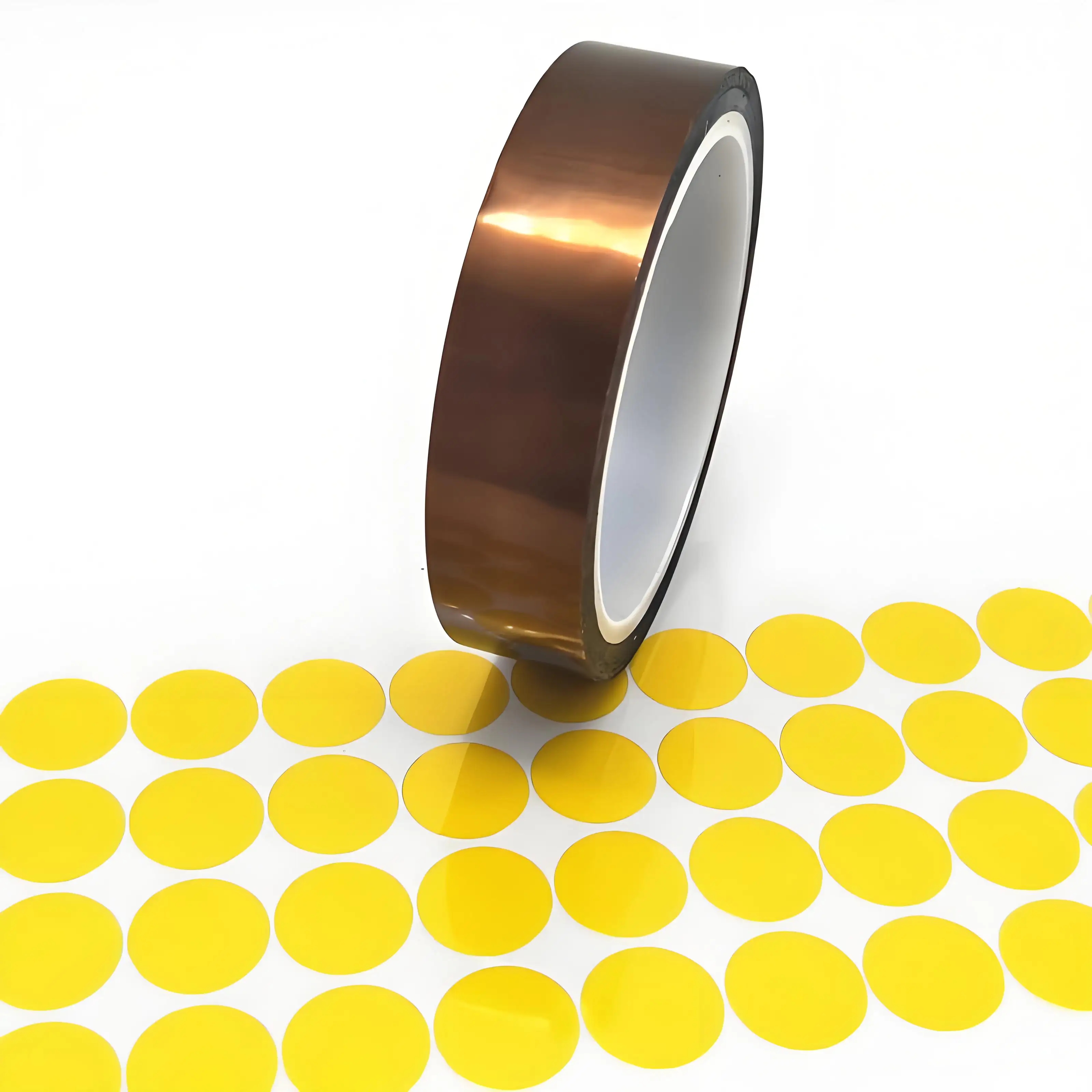 Gold Finger Polyimide Film Tape 30cm Width Heat Resistant and Adhesive for Electrical Industry Protection