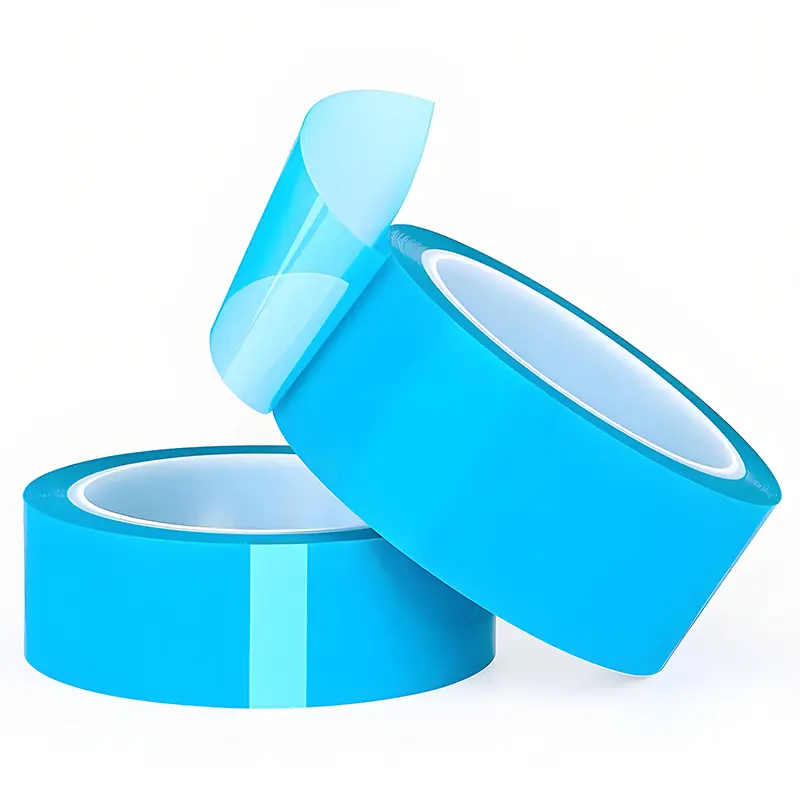 Blue Mopp Film Single Sided Adhesive Waterproof Refrigerator Strapping Tape for Long-Distance Shipping No Residue