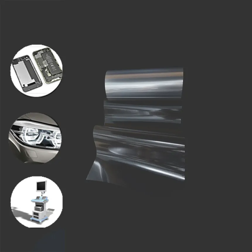 New Trend 300m X 50cm PET Transparent Protective Film High-Gloss Waterproof Surface Protection with High Tensile Strength