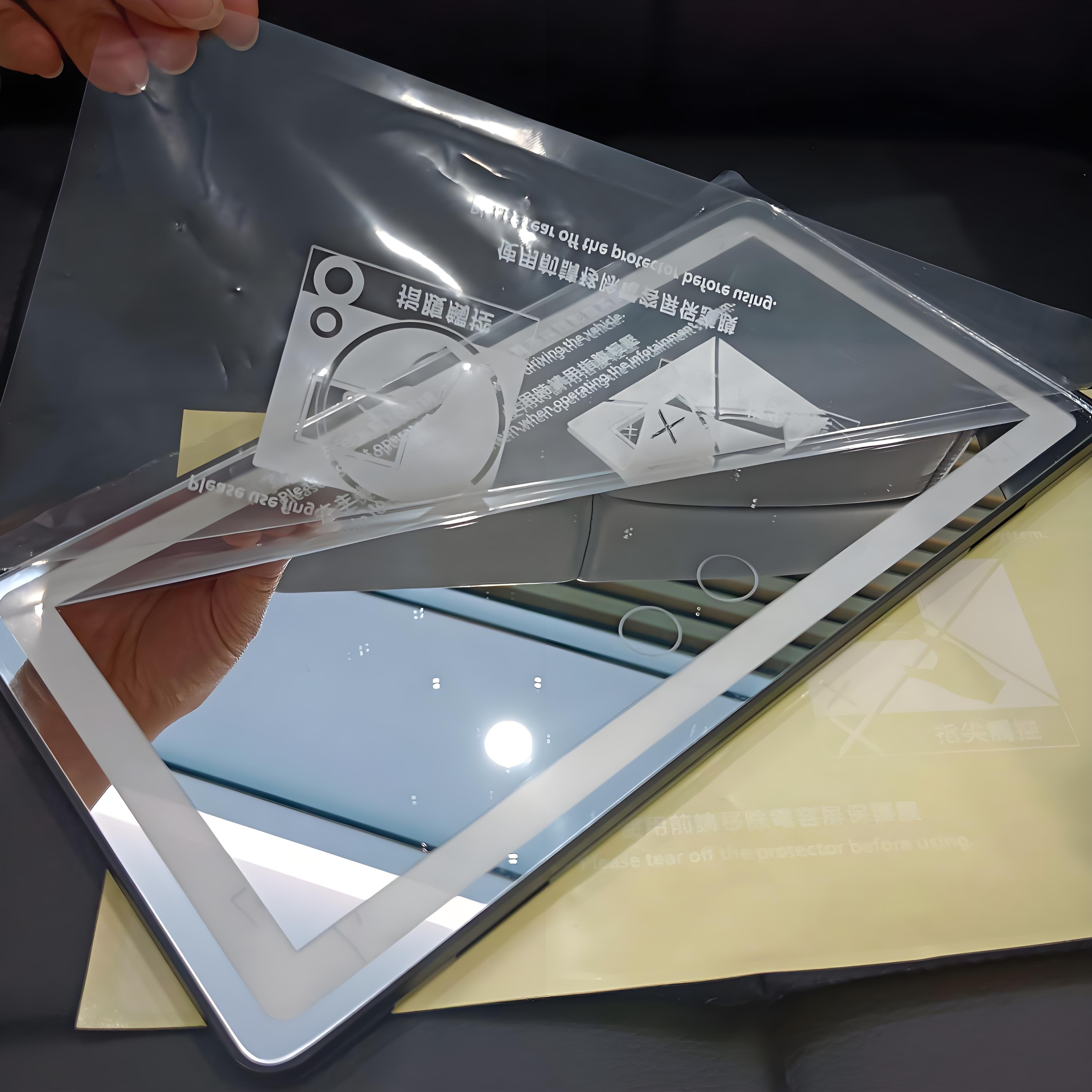 Customized Thickness Professional No Residual Glue Waterproof Scratch Resistant PET Film