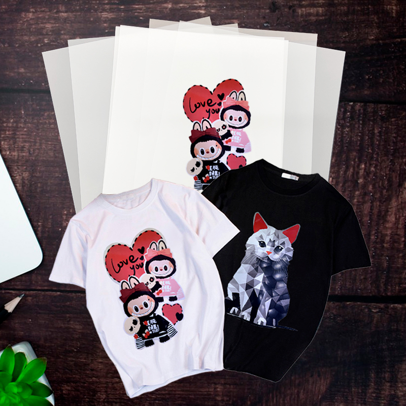 ACS Wholesale Customized Instant Peel High Temperature Resistant PET DTF Transfer Film Professional Textiles
