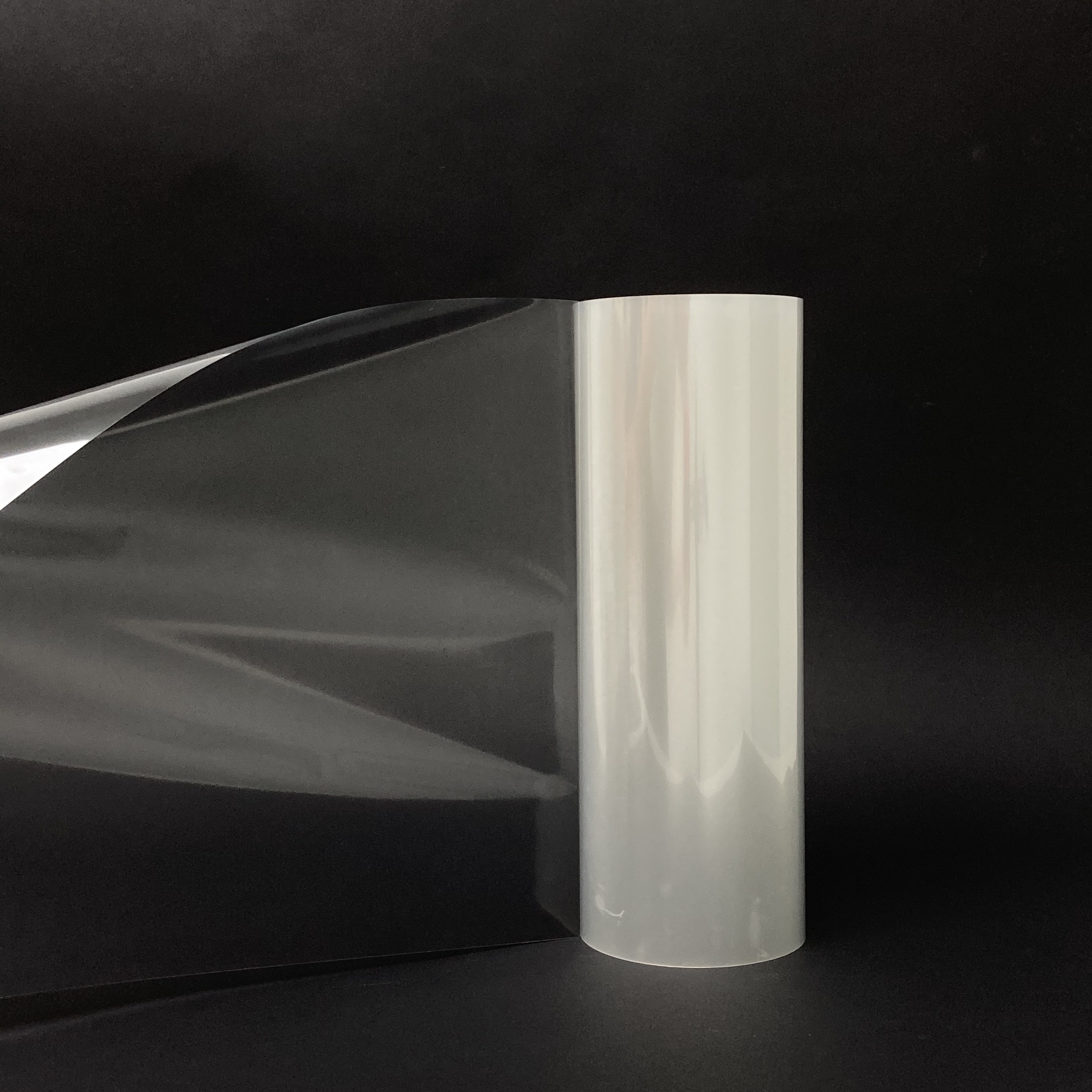 PET Embossed Silicone Film Electronics Product Protection Soft High Glossy Die-Cutting Transparent PET Protective Film Roll