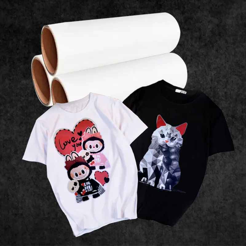 60CM*100M Heat Transfer PET Film Easy Peeling Special Transfer Film for DTF Printer High for Clothes Clothing