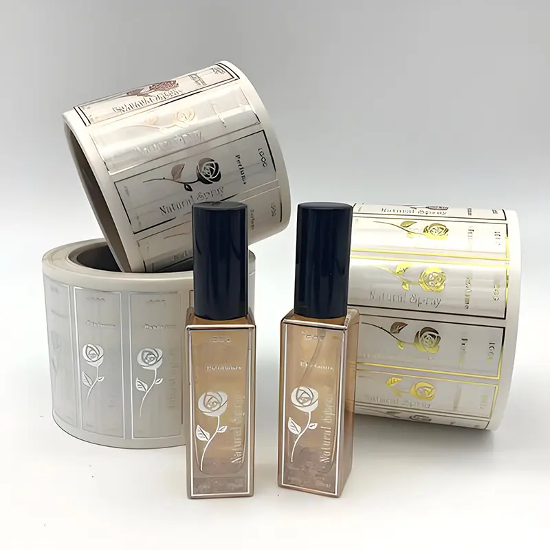 BOPP Transparent Self-adhesive Sticker Wash Bottle Label Customization